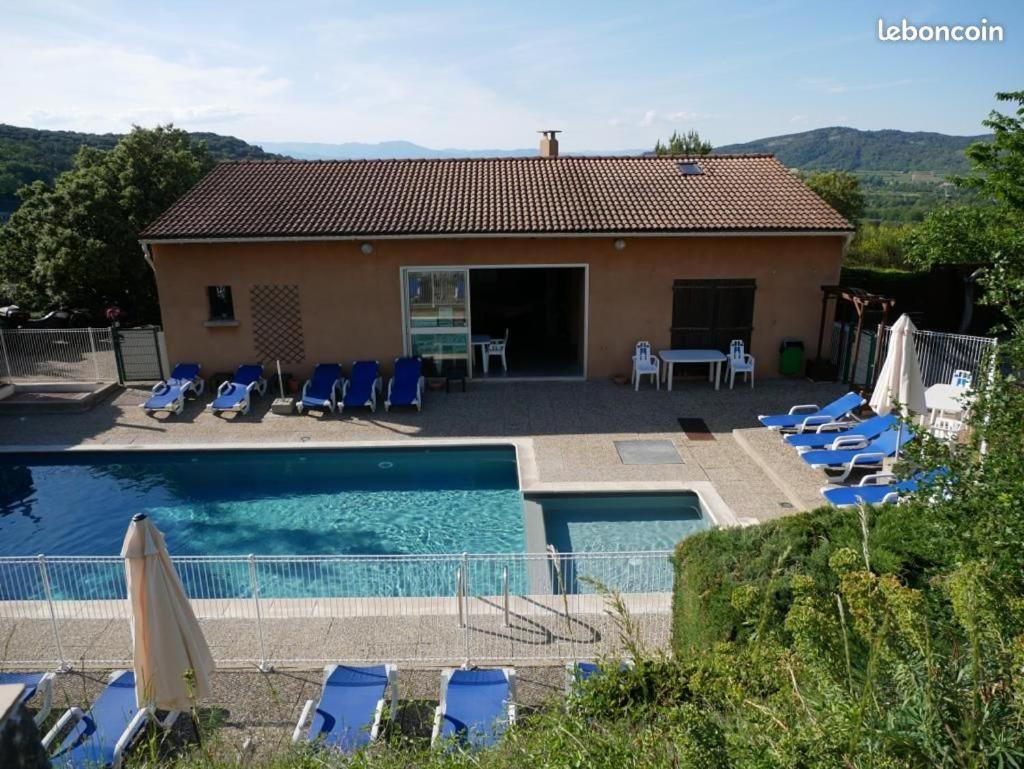 Hotel Les Terrasses De L'Ardeche Salavas Exterior foto